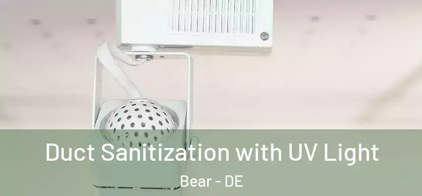  Duct Sanitization with UV Light Bear - DE